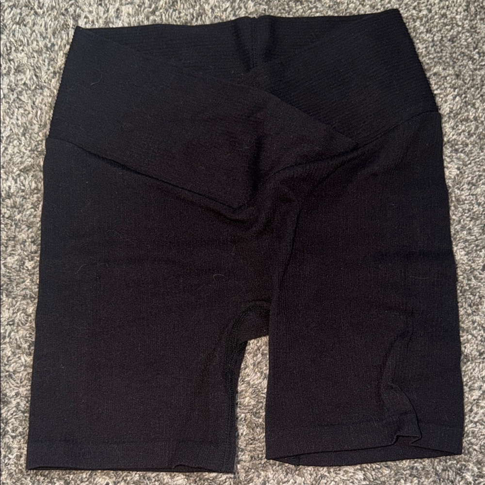 No Boundaries Black Stretch Shorts